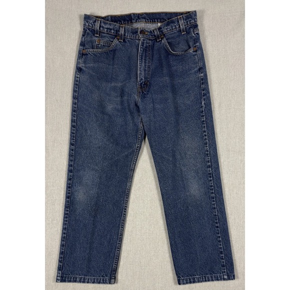 Levi's Other - Vintage 90s Levis 505 Orange Tab Jeans Mens 34x30 (Fits 33x26.5) USA Made Faded